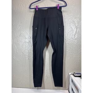 Athleta‎ Womens High Traverse Tight Black 870940 Size Small Workout Performance